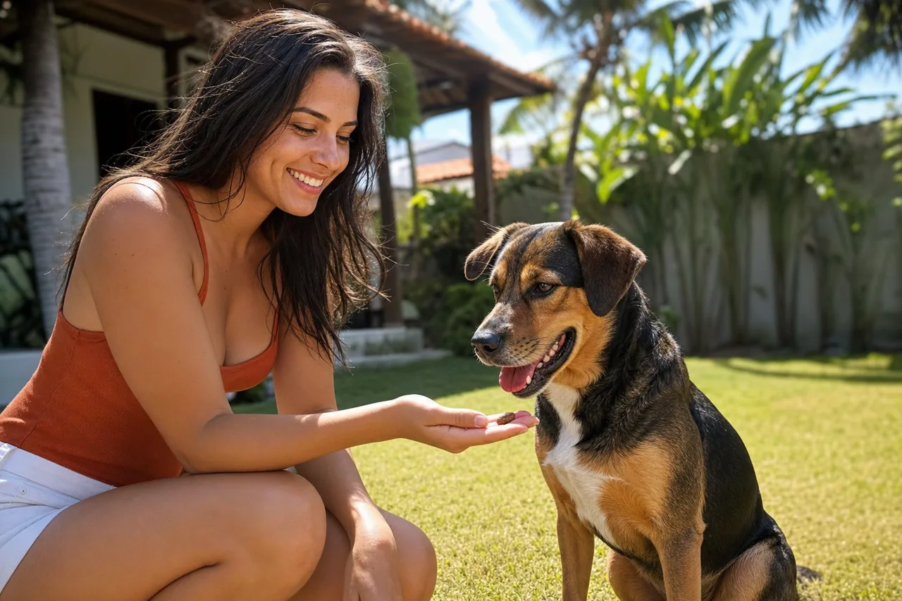 Vermífugo no litoral: de quanto em quanto tempo dar pro seu pet